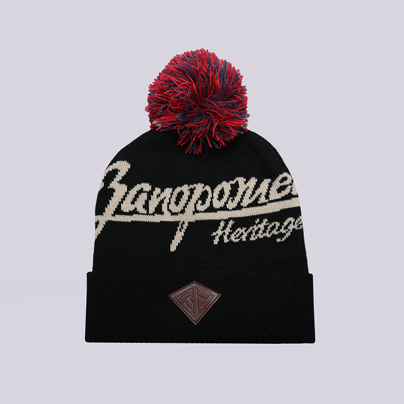 Шапка Запорожец heritage Classic Logo (Classic Logo-blk/bg)  - цена, описание, фото 1